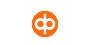 Op pankin oranssi logo valkoisella taustalla.